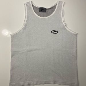 White Speedo Tank Top